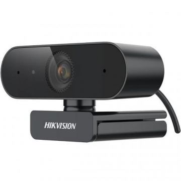 Camera Web Hikvision DS-U04, USB, Negru