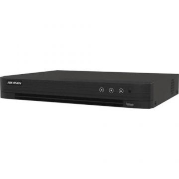 DVR 4 canale Hikvision IDS-7204HTHI-M1SCA, 8 MP, 4K UHD, HDMI/VGA