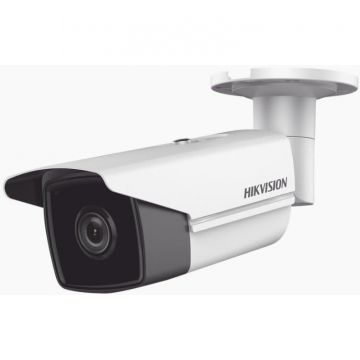 HIKVISION Camera supraveghere video Hikvision AcuSense DS-2CD2T43G2-4I2, Bullet, 2.8 mm, Functie Deep Learning, Alb