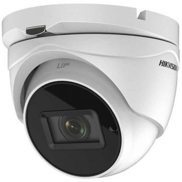 HIKVISION Camera supraveghere video Hikvision DS-2CE76H0T-ITMFS2, Turbo HD dome, 5 MP, CMOS, 2560 × 1944, 2.8mm (Alb)