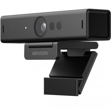 HIKVISION Camera Web Hikvision DS-UC8, 8 MP, 4K UHD, 30 FPS, USB-C, Negru