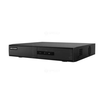 NVR 4 canale, 6 MP, 60 Mbps, PoE, Hikvision DS-7104NI-Q1/4P/M(D)