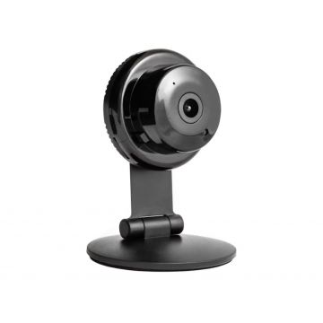 Resigilat Camera de Supraveghere IP Mini Wifi Techstar® Q1 Smart, 2 Mpx FullHD 1080P, Night Vision, IR-CUT, Detectare Miscare, Salvare Cloud sau MicroSD Card de 128gb, Conexiune Hotspot Wireless, Comunicare Audio Bidirectionala, Unghi Ultra Wide de 180°