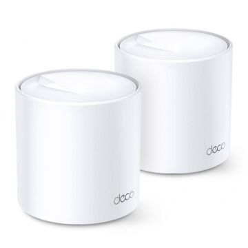 Sistem Mesh WiFi 6 Dual Band AX 1800 - DECO X20(2-PACK)