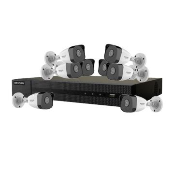 Sistem supraveghere IP exterior basic Hikvision Hiwatch HW-IP-8EXTIR30-2MP, 8 camere, 2 MP, IR 30 m, 2.8 mm, PoE Sistem supraveghere IP exterior basic Hikvision Hiwatch HW-IP-8EXTIR30-2MP, 8 camere, 2 MP, IR 30 m, 2.8 mm, PoE