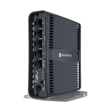 Switch hAP ax²: Quad-core ARM și Suport Wi-Fi 6 pentru Performanță Wireless de Excepție MikroTik C52IG-5HAXD2HAXDTC