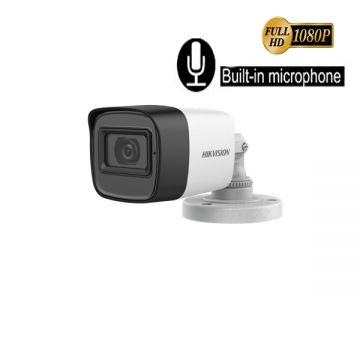 Camera 2MP, lentila 2.8mm, IR 30m, AUDIO integrat - HIKVISION - DS-2CE16D0T-ITFS-2.8mm