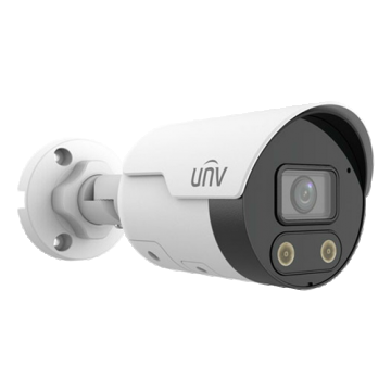 Camera IP 2MP, Lumina alba si Smart IR 30M, lentila 2.8mm, Microfon si speaker, IP67, PoE - UNV - IPC2122LE-ADF28KMC-WL