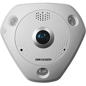 Camera IP 4K-ULTRA HD 12.0MP, FISHEYE, AUDIO integrat - HIKVISION - DS-2CD63C5G0-IVS-1.29mm