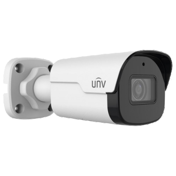 Camera IP 5MP seria LightHunter, lentila 2.8 mm, IR40M, Audio, SDCard - UNV - IPC2125SB-ADF28KM-I0