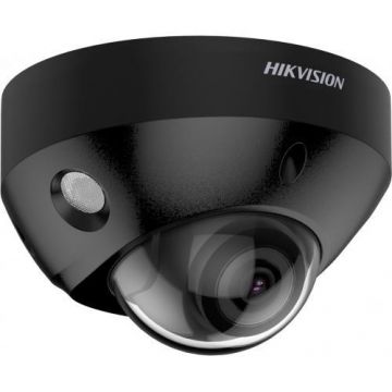 Camera IP Mini Dome Hikvision DS-2CD2547G2-LS2CB ColorVu, 4MP, Lentila 2.8mm, IR 30m (Negru)