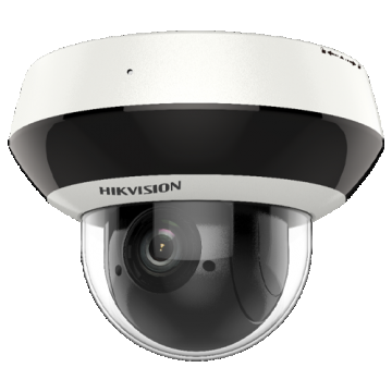 Camera Wi-Fi mini PTZ IP 4MP, zoom optic4X, IR20m, IK10, PoE, DarkFighter- HIKVISION - DS-2DE2A404IW-DE3-W(C0)(S6)