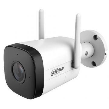 Camera Wifi Dahua IPC-HFW1430DT-STW-0280B, 4MP, lentila 2.8mm, IR 30m, microfon, difuzor, IP67 (Alb)