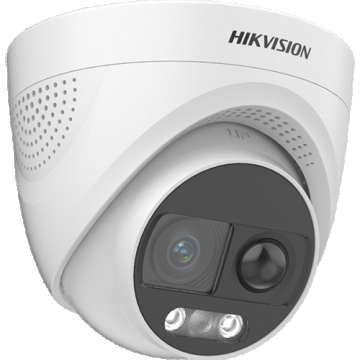 ColorVu - Camera Analog 4K cu PIR 11 m, lentila 2.8mm, WL 20 m, Audio, Alarma, IP67 - HIKVISION - DS-2CE72UF3T-PIRXO-2.8mm