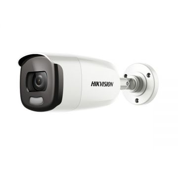 ColorVU - Camera AnalogHD 5MP, lentila 2.8mm, Lumina alba 40 m - HIKVISION - DS-2CE12HFT-F28
