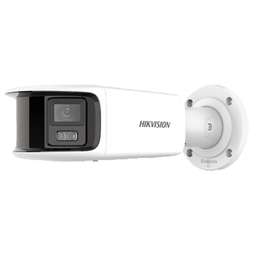 ColorVu - Camera IP 8MP, Panoramic view 180gr., WL 40m, Audio - Hikvision - DS-2CD2T87G2P-LSU-SL-4mm