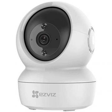 EZVIZ Camera supraveghere IP Ezviz CS-H6C-R100-8B4WF, WiFi, 4MP, IR 10m, lentila 4mm, card microfon