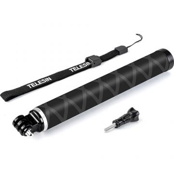 Selfie-stick pentru camere sport si smartphone din fibra de carbon Telesin GP-MNP-090T