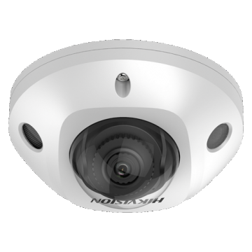 AcuSense - Camera IP, 4MP, lentila 2.8mm, IR 30m, card SD, Mic., IP67 - HIKVISION