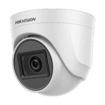 Camera analog, 2MP, lentila 2.8mm, IR 20 m, Audio over coaxial, TVI/AHD/CVI/CVBS - HIKVISION - DS-2CE76D0T-ITPFS-2.8mm