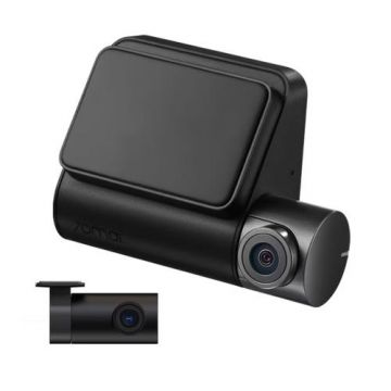 Camera auto DVR 70mai Midrive A200 1080p, 60 FPS, IPS 2.0inch, 130 FOV, HDR, Night Owl Vision, G-Sensor, WiFi + Camera spate RC11 1080p, 25 FPS, 130 FOV (Negru)