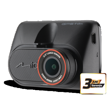 Camera auto Mio MiVue 866, Wi-Fi, 5MP, 1920 x 1080 pixels, GPS, LCD 2.7inch (Negru)