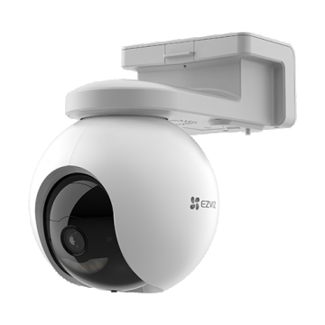 Camera IP Pan&Tilt EZVIZ de exterior, conectivitate 4G, baterie 10.400 mAh, rezolutie 2K+, Audio bidirectional, GPS, accepta SDcard