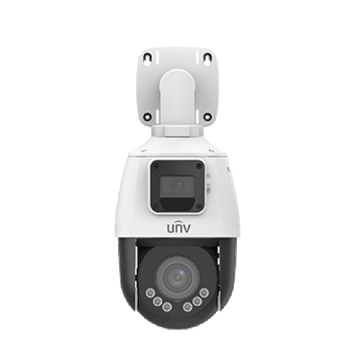 Camera IP PTZ 4X, Dual-Lens, 2x2MP, IR 50M, Audio, VCA, Lighthunter - UNV - IPC9312LFW-AF28-2X4