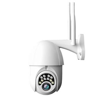 Camera Supraveghere IP PTZ Techstar® P16, Wireless Doua Antene 5db, 355°, 1080p, IR+LED, Exterior, ONVIF, NVR, Senzor Miscare, Zoom Digital x4 Camera Supraveghere IP PTZ Techstar® P16, Wireless Doua Antene 5db, 355°, 1080p, IR+LED, Exterior, ONVIF, NVR, Senzor Miscare, Zoom Digital x4