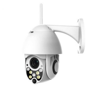 Camera Supraveghere PTZ IP Wi-fi Techstar® P11, Outdoor Speed Dome, Wireless, Wateproof, 320°, 1080p