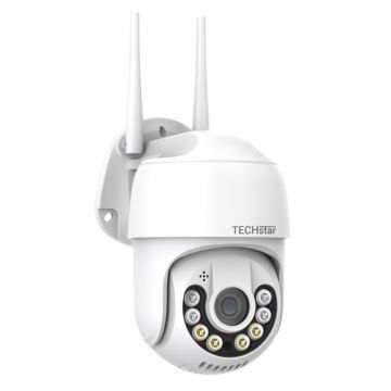 Camera Supraveghere PTZ Techstar® 902C, 3MP, FullHD+, Lumina Infrarosie si LED, Control Vertical + Orizontal, Audio Bidirectional, Detectarea Miscarii, ONVIF, P2P, Cloud, Slot MicroSD, Auto-Tracking Camera Supraveghere PTZ Techstar® 902C, 3MP, FullHD+, Lumina Infrarosie si LED, Control Vertical + Orizontal, Audio Bidirectional, Detectarea Miscarii, ONVIF, P2P, Cloud, Slot MicroSD, Auto-Tracking