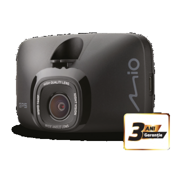 Camera video auto Mio MiVue 818, Quad HD , Wi-Fi, Bluetooth, GPS (Negru)