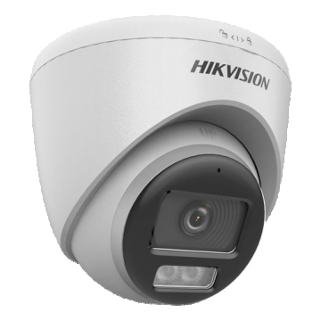 ColorVu, Dual Light -Camera analog 3K, lentila 2.8mm, IR 40m, WL 40m, TVI/AHD/CVI/CVBS, Mic., IP67 - HIKVISION