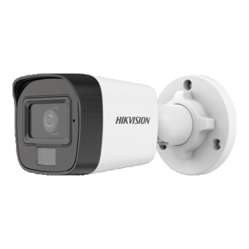 Dual Light - Camera analog 2MP, lentila 2.8mm, IR 25m, WL 20m, TVI/AHD/CVI/CVBS, Mic., IP67 - HIKVISION - DS-2CE16D0T-LPFS-2.8mm