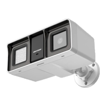 Dual Light - Camera analog 2MP, lentila 2.8mm, IR 60m, WL 60m, TVI/AHD/CVI/CVBS, Mic. - HIKVISION