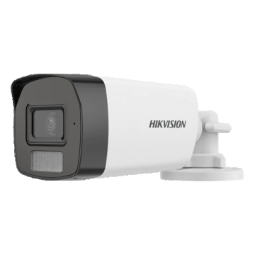 Dual Light - Camera analog 3K, lentila 3.6mm, IR 40m, WL 40m, TVI/AHD/CVI/CVBS, Mic. - HIKVISION - DS-2CE17K0T-LFS-3.6mm