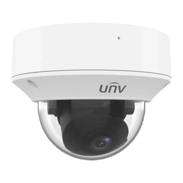 LightHunter - Camera IP, 5MP, lentila 2.7-13.5 AF, IR 40m, VCA, Mic., Alarma, PoE, IK10 - UNV