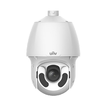 LightHunter - Camera IP, PTZ, 2MP, lentila 5~125mm, X25, AutoTracking, IR 150m, Audio, Alarma, PoE, IP66 - UNV