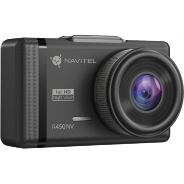 NAVITEL Camera video auto Navitel R450NV, Full HD, Night vision, Microfon, Senzor G, 130°, 2 Mpx, Negru