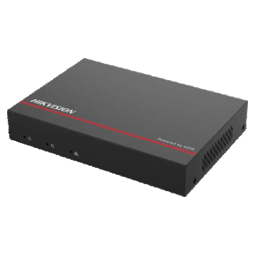 NVR 1080P, total 4 canale max. 4MP, 4 porturi PoE, SSD 1 TB - HIKVISION