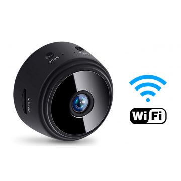 Resigilat Camera supraveghere Techstar® RL-96 1080P, FullHD, Wide 150°, Infrarosu, MicroSD, WiFi, Spy, Prindere Magnetica