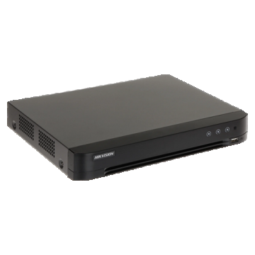 AcuSense - DVR 16 ch.video 3K + 2 ch. IP max 6MP, audio over coaxial, 1U - HIKVISION