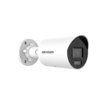 Camera supraveghere exterior IP Hikvision DS-2CD2026G2-IU28D, 2 MP, IR 40 m, 2.8 mm, slot card, microfon, PoE