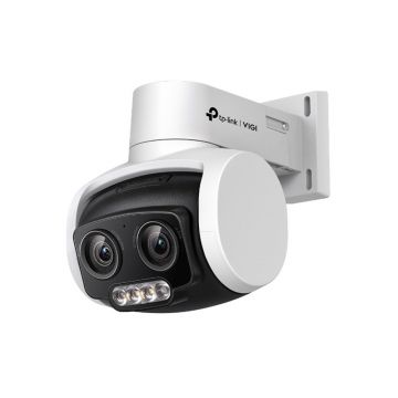 Camera supraveghere exterior IP PTZ TP-Link Full Color VIGI C530V, 4 MP, 4-12 mm, IR/Lumina alba 30 m, PoE, slot card, microfon si difuzor, vizualizare pe telefon