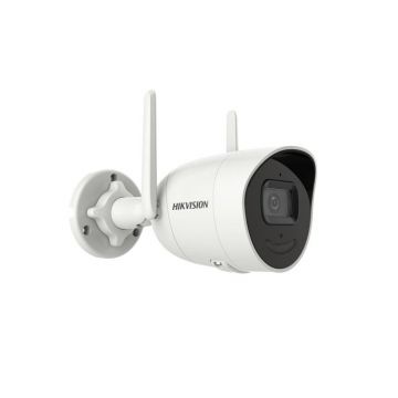 Camera supraveghere exterior IP Wi-Fi Hikvision DS-2CV2021G2-IDW2E, 2 MP, 2.8 mm, slot card, IR 30 m, audio bidirectional