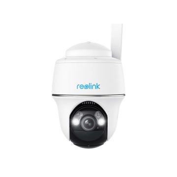 Camera supraveghere GSM 4G rotativa Speed Dome Reolink Go G430, 4 MP, microfon si difuzor, IR 10 m, PIR, slot card, zoom digital 10x, acumulator 6000 mAh