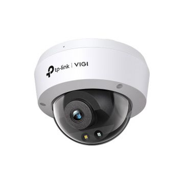 Camera supraveghere interior IP Dome TP-Link Full Color VIGI C250(4MM), 5 MP, 4 mm, IR/Lumina alba 30 m, microfon, PoE, vizualizare pe telefon