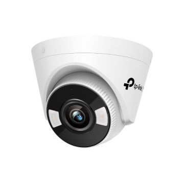 Camera supraveghere interior IP Dome TP-Link Full Color VIGI C450(2.8MM), 5 MP, 2.8 mm, IR/Lumina alba 30 m, slot card, microfon si difuzor, vizualizare pe telefon