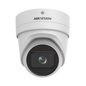 Camera supraveghere IP Dome HikVision AcuSense DS-2CD2H26G2-IZSC, 2 MP, motorizata 2.8-12 mm, IR 40 m, slot card, PoE, protectie perimetrala