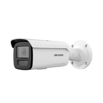 Camera supraveghere IP exterior HikVision AcuSense DS-2CD2T26G2-4I28D, 2 MP 2.8 mm, slot card, IR 80 m, PoE